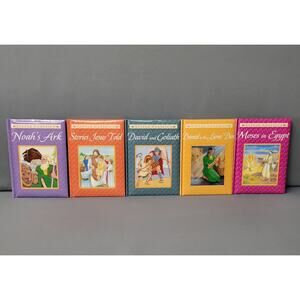 Vintage Little Classics Bible Stories Set Noah's‎ Ark Jesus David Goliath Daniel